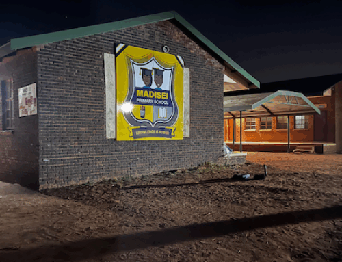 Greensky Produces New Sign For School In Need For FESPA Foundation’s Mandela Day Initiative