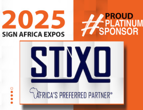 Stixo Announced As A Platinum Sponsor For 2025 Sign Africa And FESPA Africa Expos